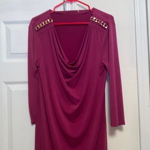 Fuchsia dress